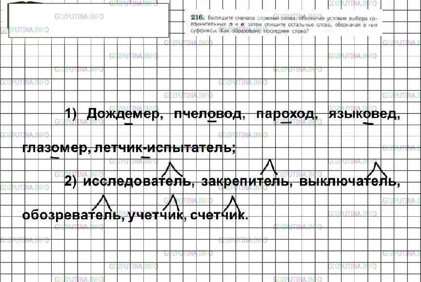 Выписать сложные слова из текста. Русский язык 6 класс ладыженская упражнение 216. Русский язык 6 класс домашнее задание. Выпишите сначала сложные слова. Русский язык шестой класс упражнение 216.