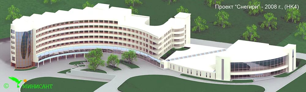 Проект строительство гостиничного комплекса Logistics specialist centre