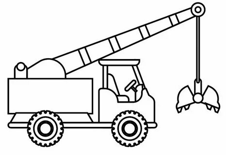 Раскраска кран