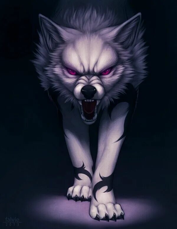 Злой волк. Злая волчица. Агрессивные авы