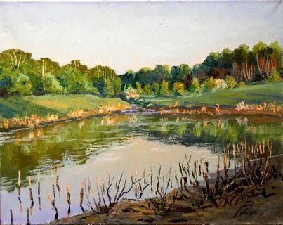 Картина водоем