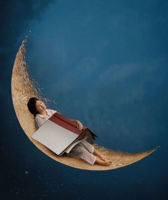 Творческие размышления. Креативных снов. Чтение книг. Книга ночи. Чтение книг на ночь.