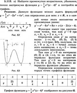 Найдите промежутки возрастания убывания и экстремумы функции