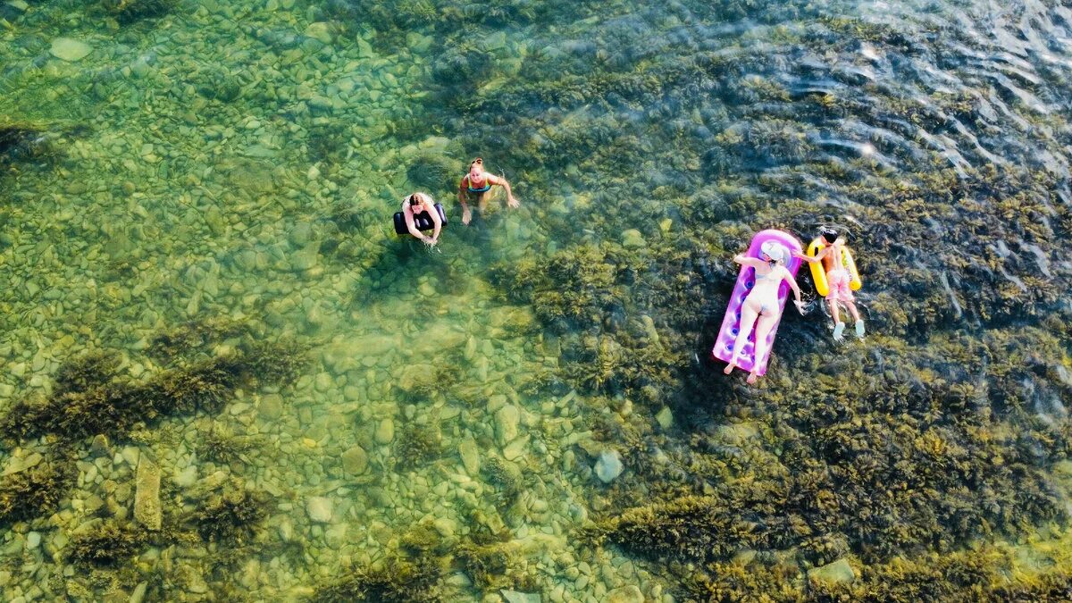 Кристальная дзен. Кристально чистая вода в море. Кабардинка дикий пляж. Пляж Знамя Кабардинка.