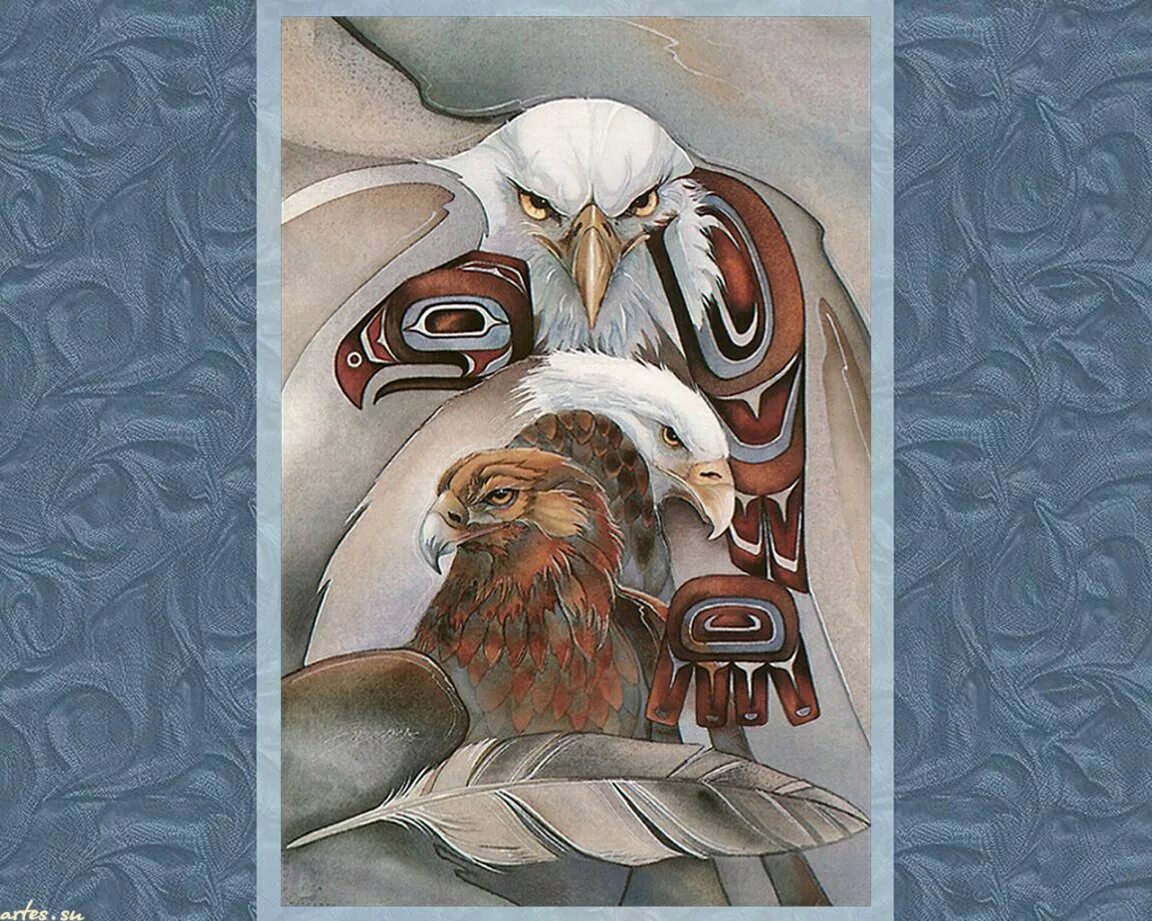 джоди бергсма бык картины. тотем сокол. индеец орел тотем. индеец орел тотем. цифровая живопись кэрол каваларис животные и птицы.