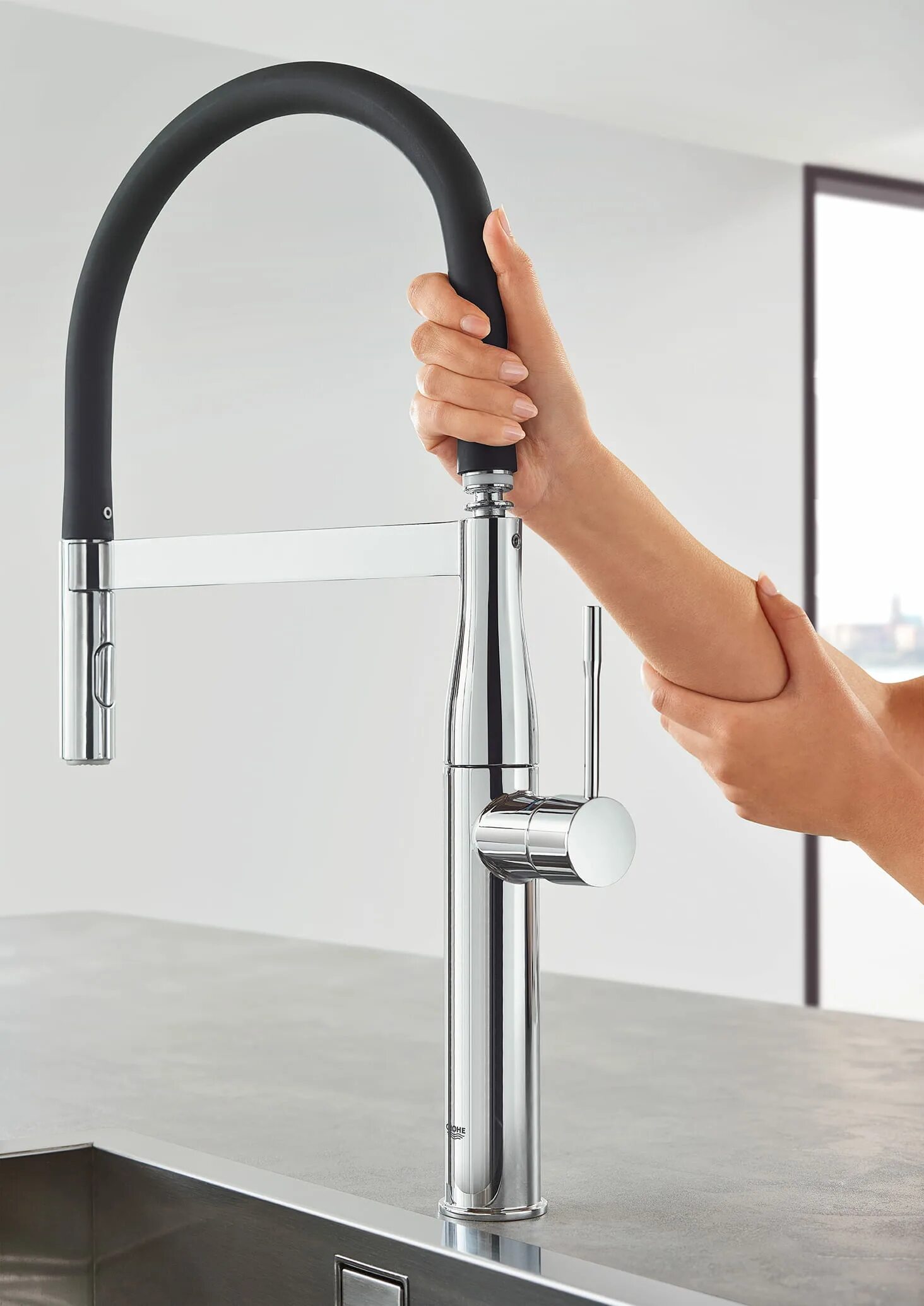 Grohe Essence New. Grohe Essence Semi Pro смеситель. Grohe Essence для кухни. Набор Grohe Essence.