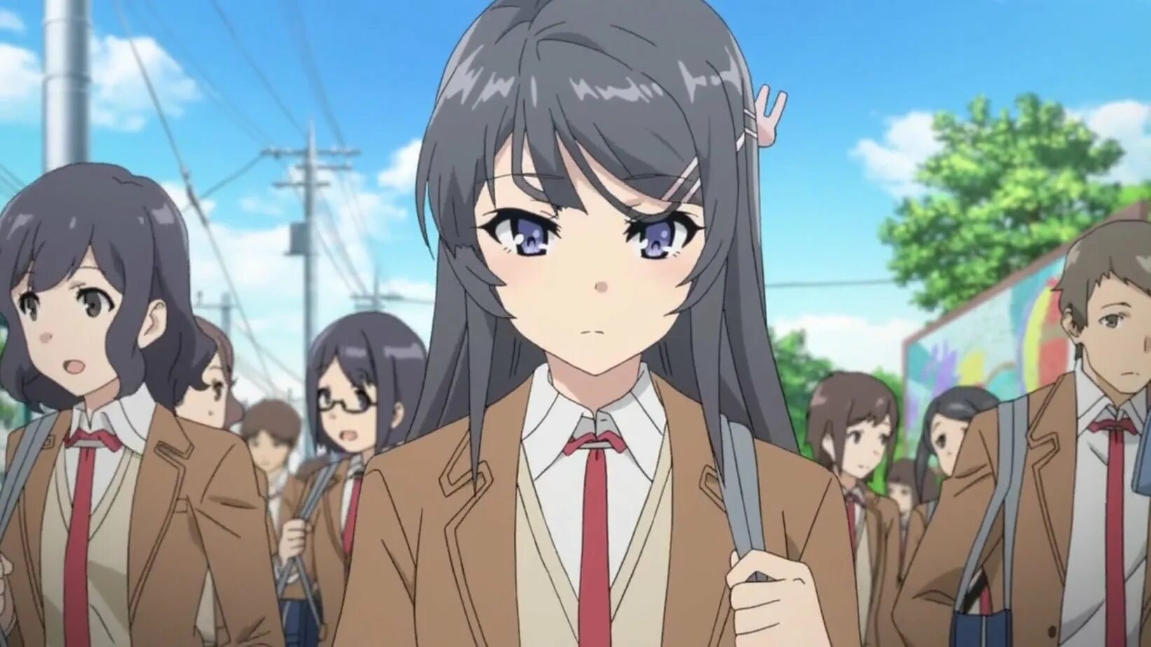 Когда выйдет этот глупый свин. Аниме seishun buta yarou wa bunny. аниме глупый свин. аниме этот свин не понимает мечту девочки зайки. аниме seishun buta yarou wa bunny финал.