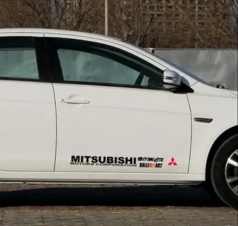 Наклейки митсубиси