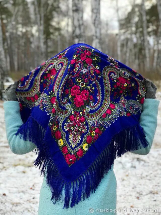 Народные платки фото