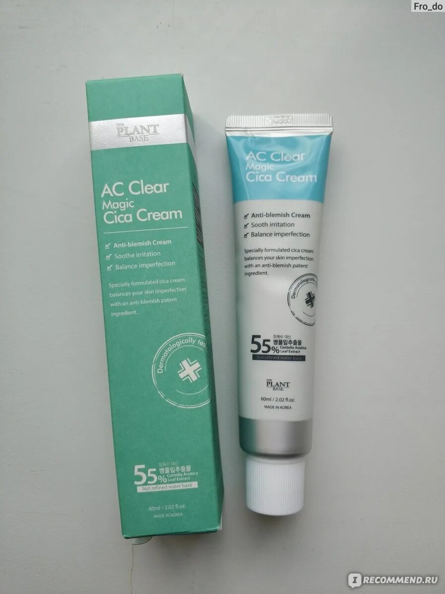 Ac clear. [The Plant Base] регенерирующий крем AC Clear Magic cica Cream 60мл. AC Clear Magic Repair Cream. Крем для лица AC Clear Magic. The Plant Base cica Magic Cream.