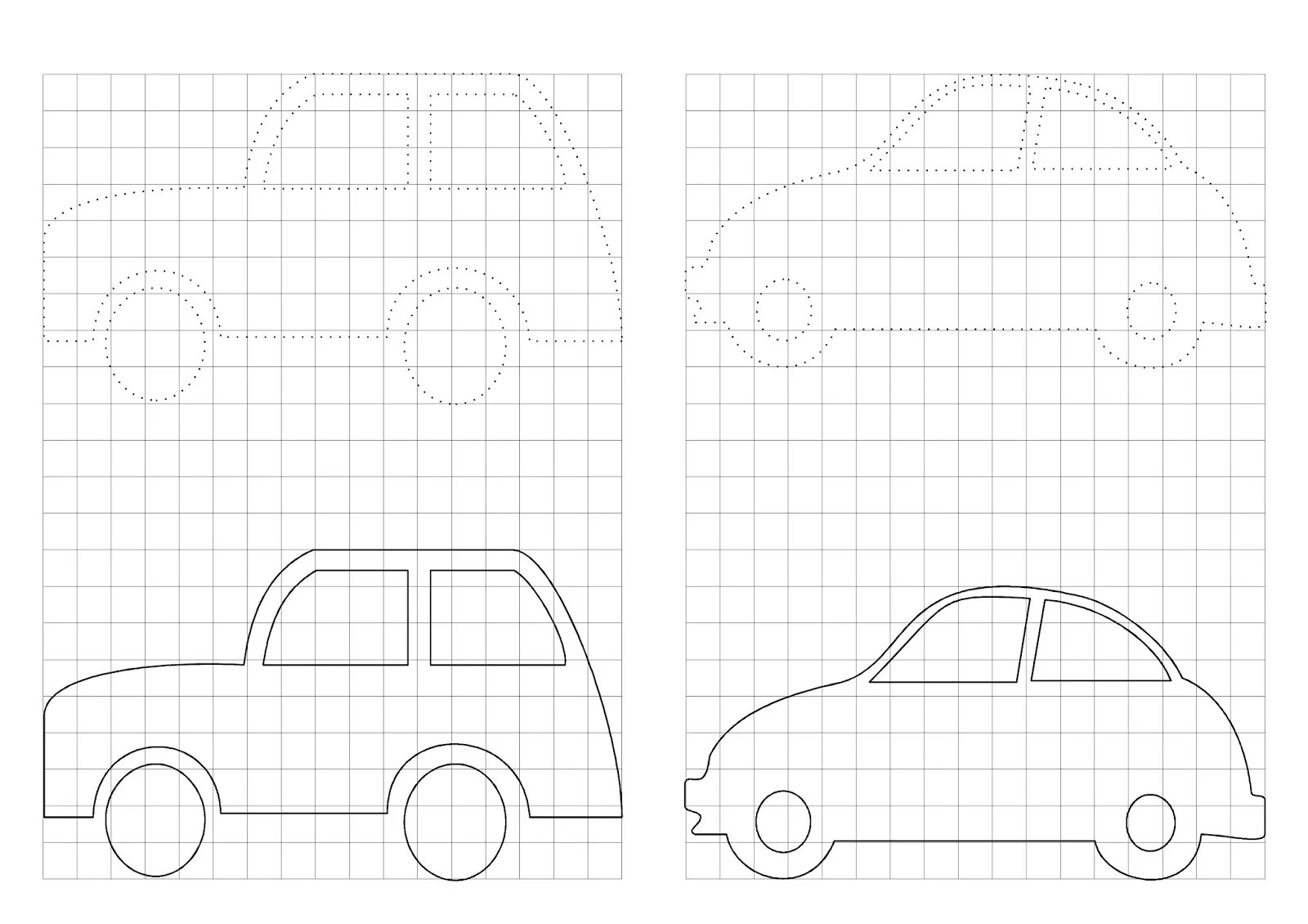 Машинки по клеточкам в тетради. Рисовать по клеточкам машину. Рисунки по клеточкам машины. Рисование по клеткам машинка. Рисовать по клеточкам машину.