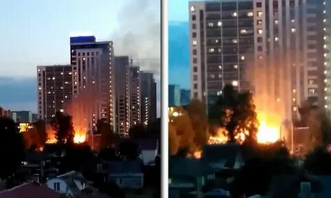 Бывали тут страшные пожары