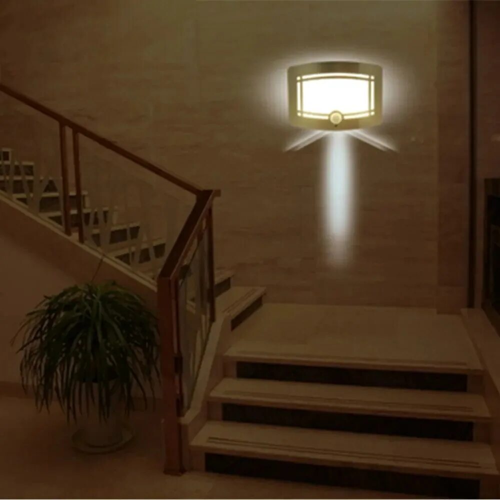 Подсветка с датчиком движения. Светильник на лестничную площадку. Подсветка лестницы. Светильник для лестницы с датчиком движения. Светильники на лестнице в частном доме.