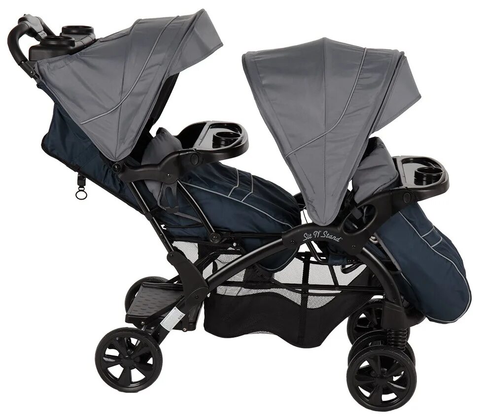 коляски для двойни погодок. коляска для двойни graco stadium.