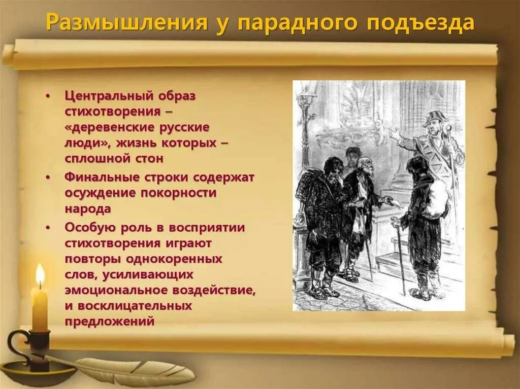 Размышления и выводы. Размышления у парадного подъезда. Некрасов размышления у парадного. Некрасов размышления у парадного подъезда. Размышляя у парадного подъезда.