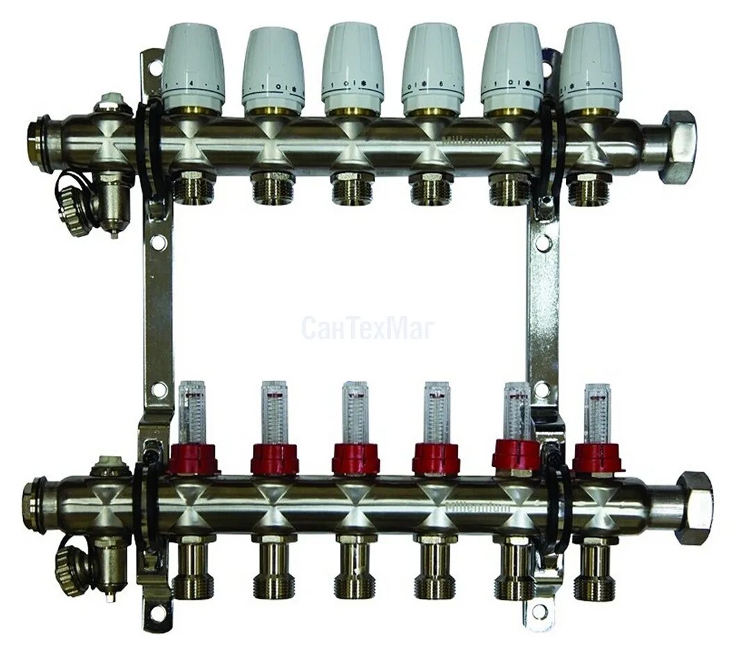 Коллектора цены купить. Коллекторная группа с расходомерами 3 контура. Коллектор для тёплого пола Millennium на 6 контуров. Коллекторная группа с расходомерами Сармат 1"x3/4" 2 вых. Нержавейка. Коллектор Миллениум для теплого пола.