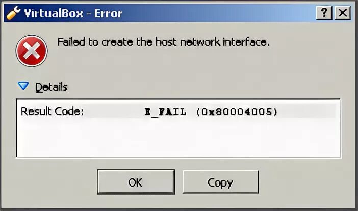 Непредвиденная ошибка 0x80004005. Ошибкой e_fail 0x80004005. ошибка e fail 0x80004005 в virtualbox. код ошибки: e_fail (0x80004005). 0x80004005 virtualbox.