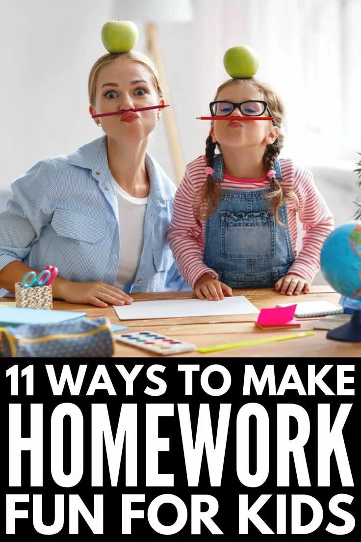 Make your homework. Master class for parents 3d.