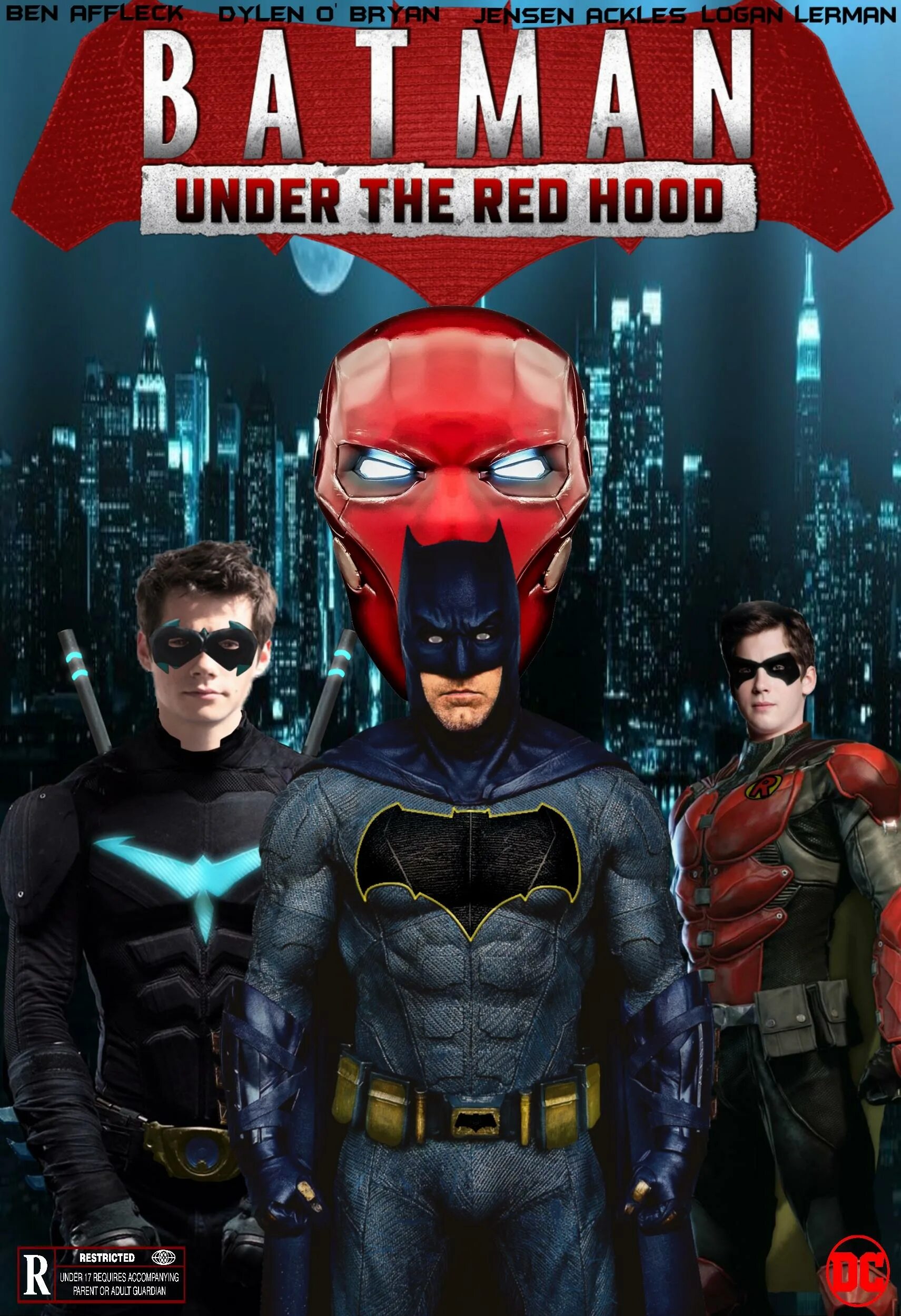 Under the red hood. Red hood постер. batman under the red hood. under the red hood постер. бэтмен красный постер.