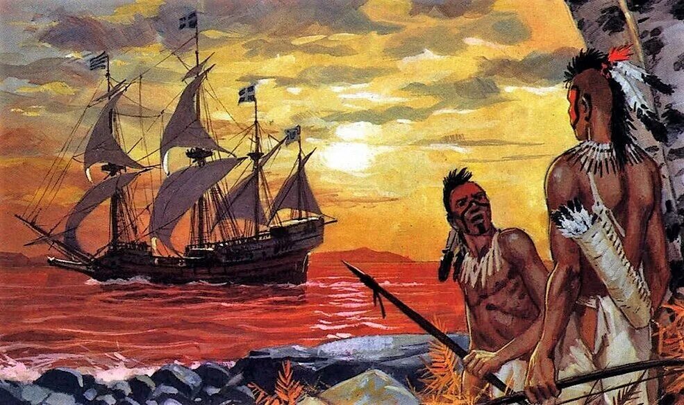 Колумб открыл океан