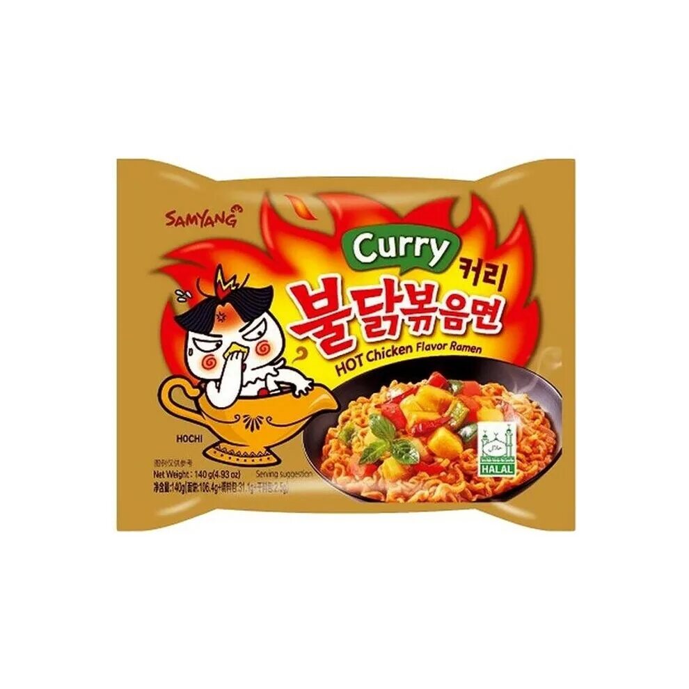 Корейская лапша быстрого. Лапша со вкусом курицы карри samyang, корея, 140 г. самянг чикен карри. samyang лапша hot chicken flavor. лапша samyang hot chicken flavor ramen.
