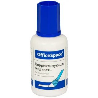 Корректор канцелярский с кисточкой
