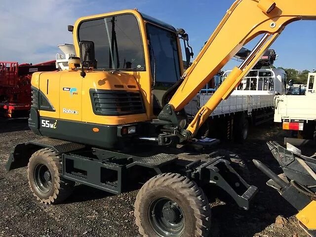 Экскаватор хундай бу. Hyundai Excavator 55w. Экскаватор Hyundai Robex 55w. Hyundai Robex 55. Hyundai 55 экскаватор.