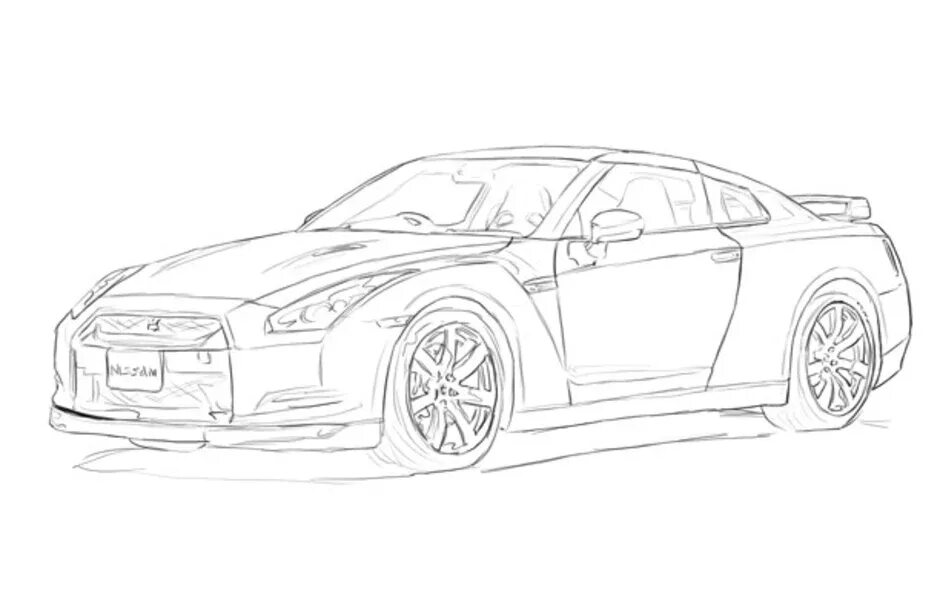 Nissan skyline r35 gtr vector. Nissan skyline gtr 35 карандаш. Ниссан гтр рисунок. Nissan skyline gtr 35 карандаш. Ниссан гтр рисунок.