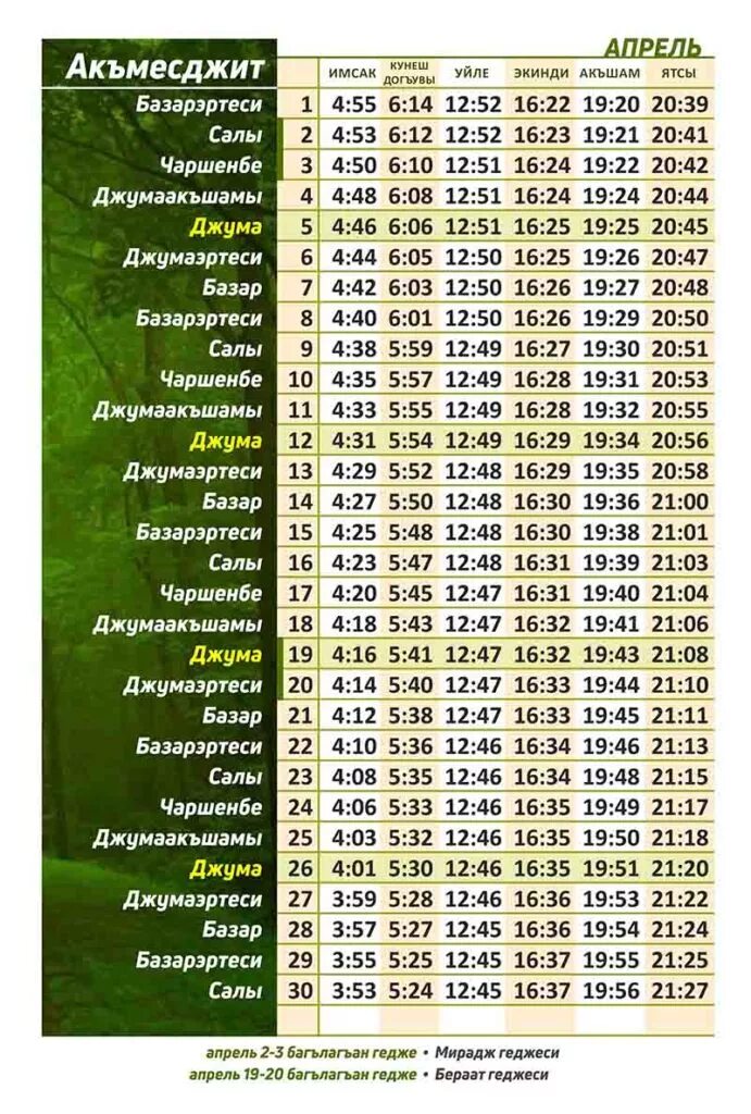 Намаз в москве 10 апреля