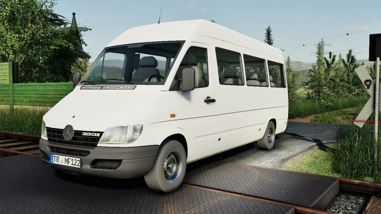 Мерседес Спринтер 19. Fs19 Mercedes Sprinter. Mercedes-Benz Sprinter 313. ФС 19 Мерседес Спринтер.