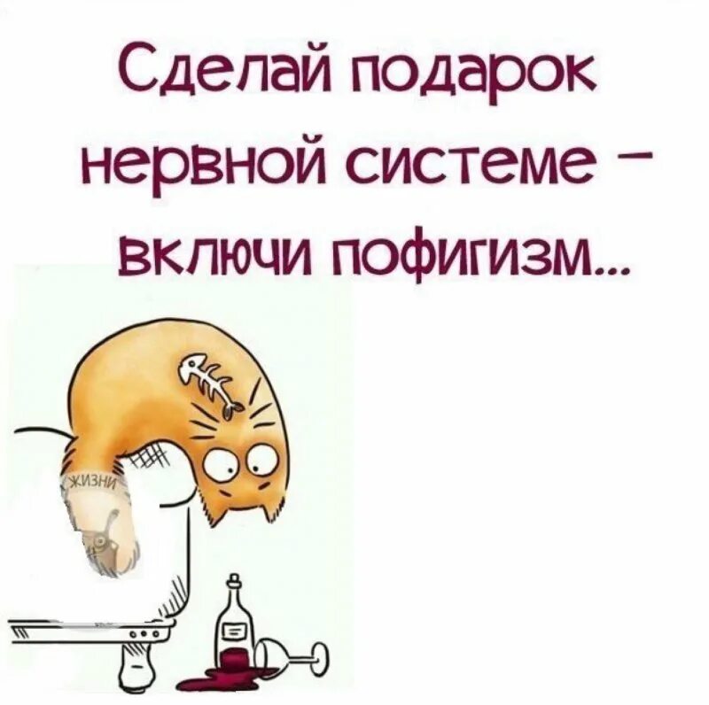 Включи юмор. Нервная система прикол. сделай подарок нервной системе. сделай подарок нервной системе включи пофигизм. цитаты о пофигизме.