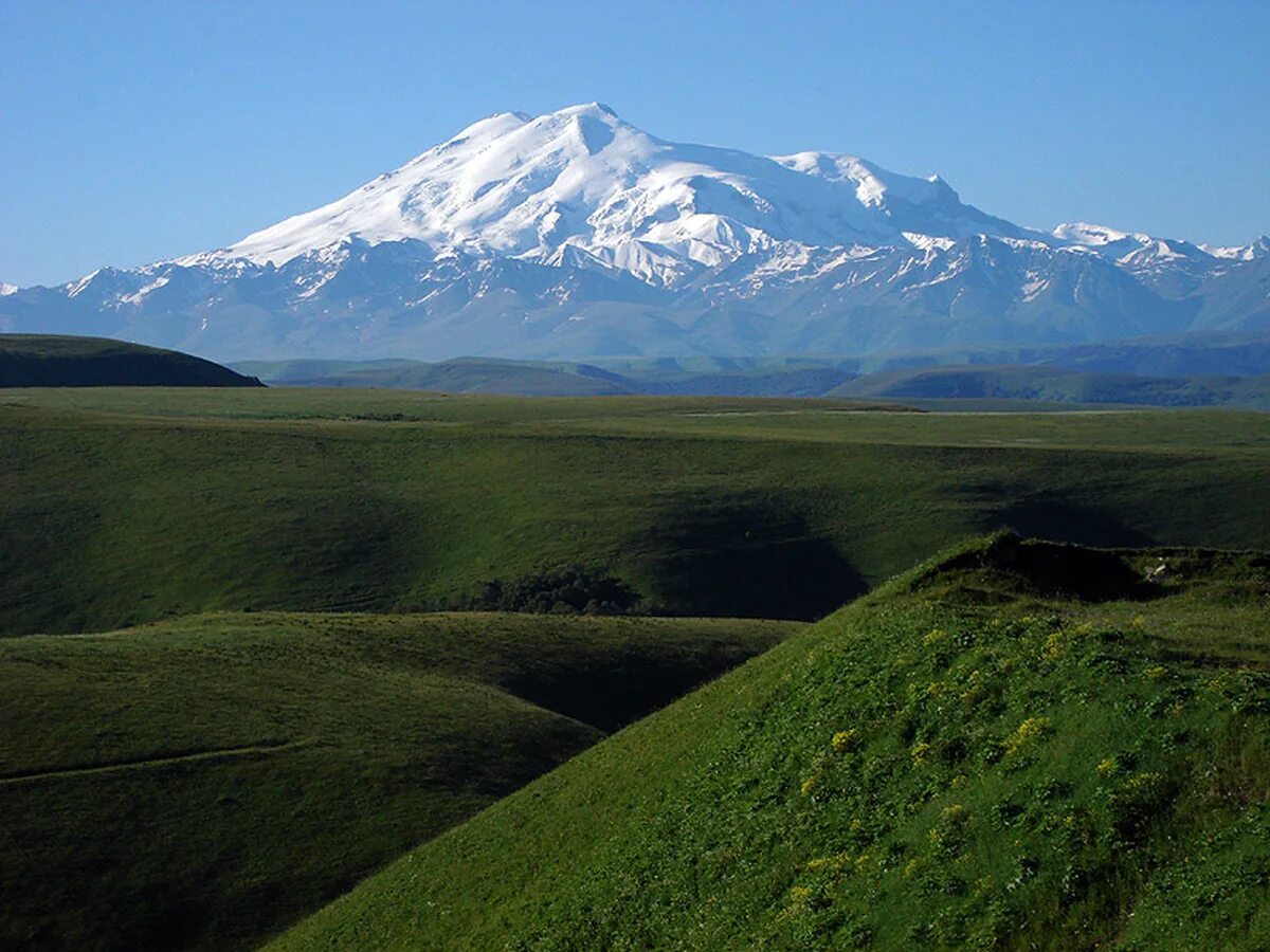 Самая высокая гора в рос