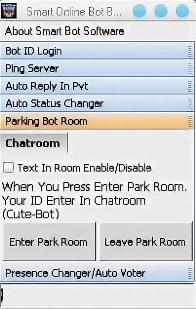 Bot features. Bot features