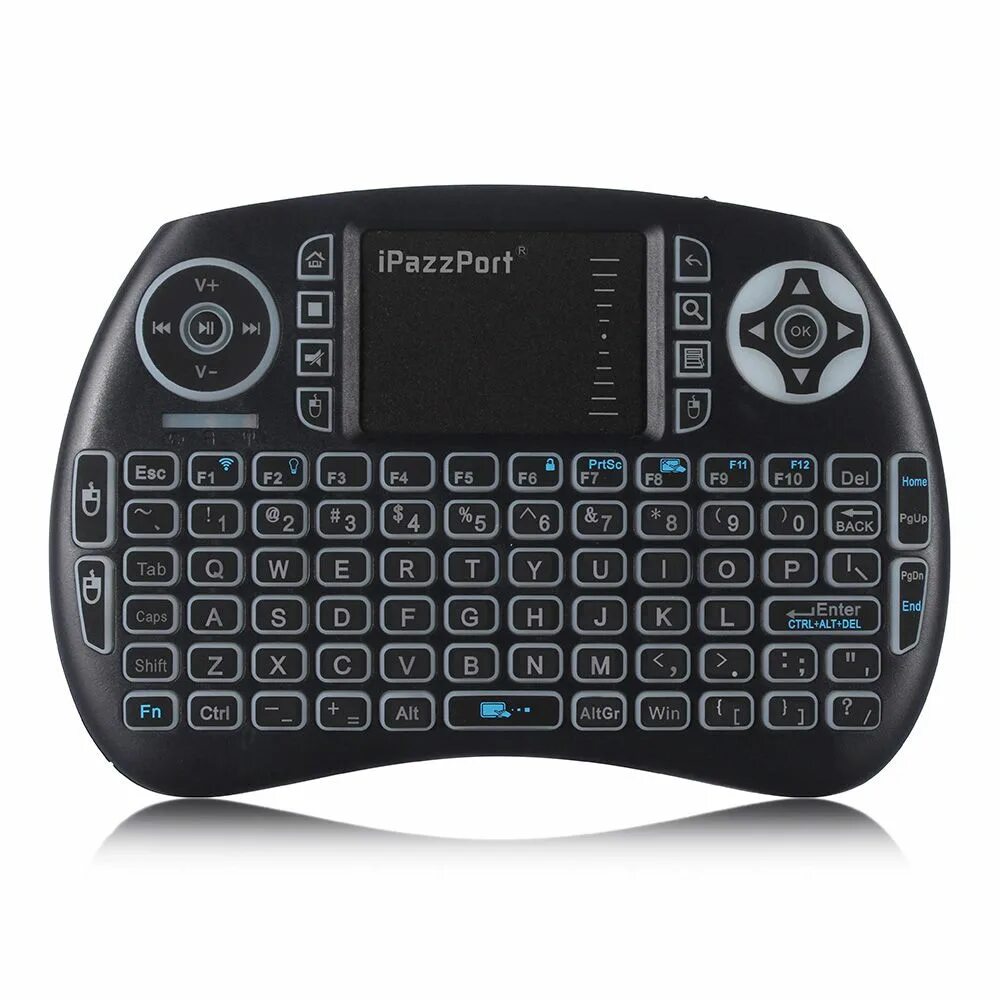 Air mouse bluetooth. Ipazzport kp - 810. ipazzport мини-клавиатура. ipazzport беспроводная клавиатура. клавиатура smart tv mini keyboard (bluetooth, с подсветкой).