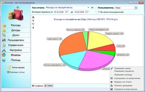 Программа учета статистики