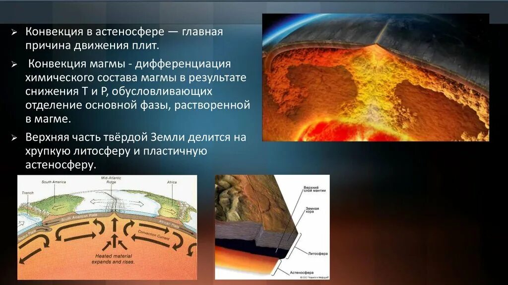 Установите соответствие ядро магма. Конвекция в мантии земли. конвекционные процессы в астеносфере. движение магмы. магма земли.