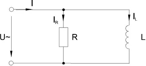 Сопротивление параллельно катушке