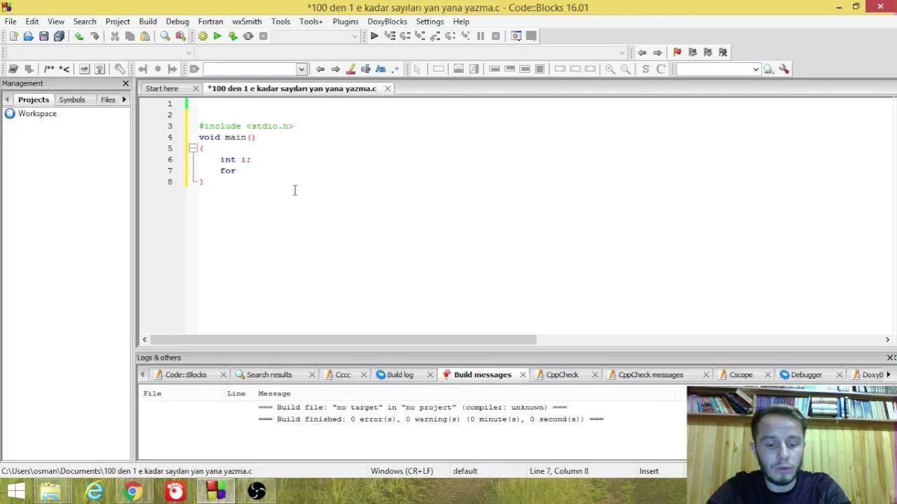 Default line. Stack 2 win. Default line. Unity aim. Codeblocks mingw.