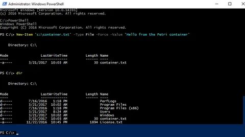 Powershell item
