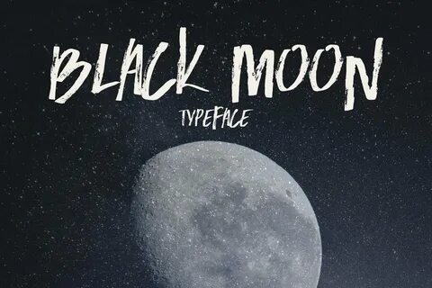 Шрифт moon
