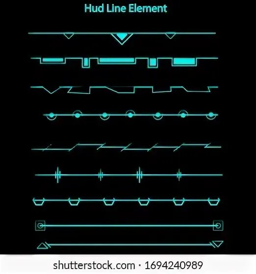 Hud line. Hud line