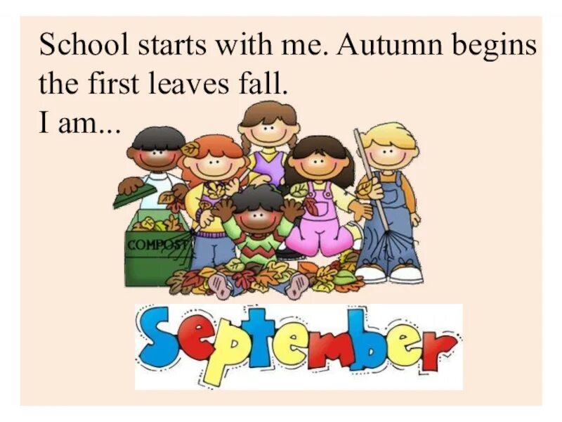 Begin school. . a school,,, begins in autumn.. start school. a school ... begins at autumn.