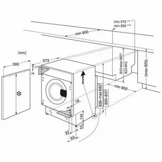 Стиральная машина встраиваемая WHIRLPOOL awoc 0614 