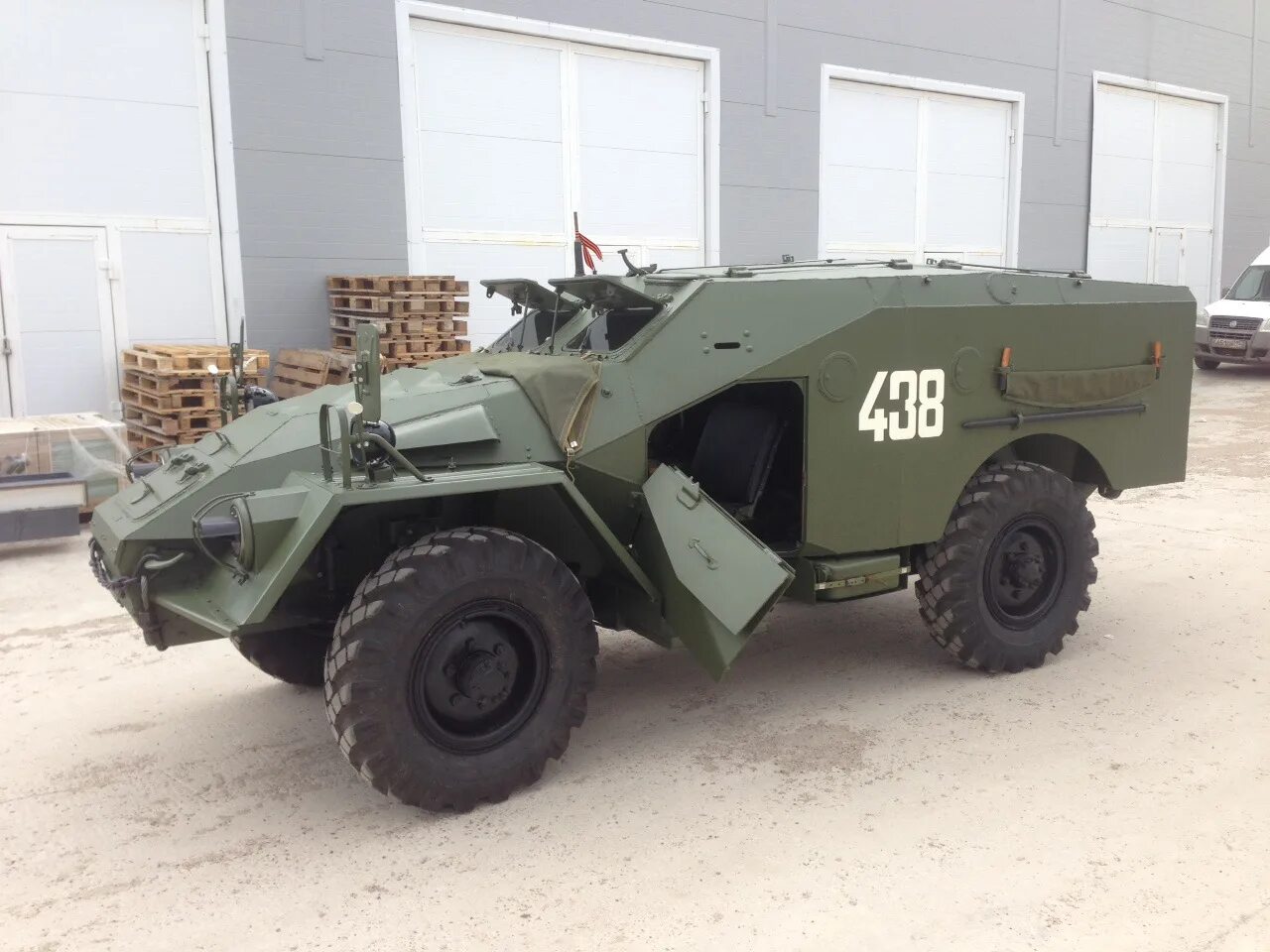Газ 40 фото Gaz BTR-40 Mod.1947 Soviet Armored Personnel Carrier