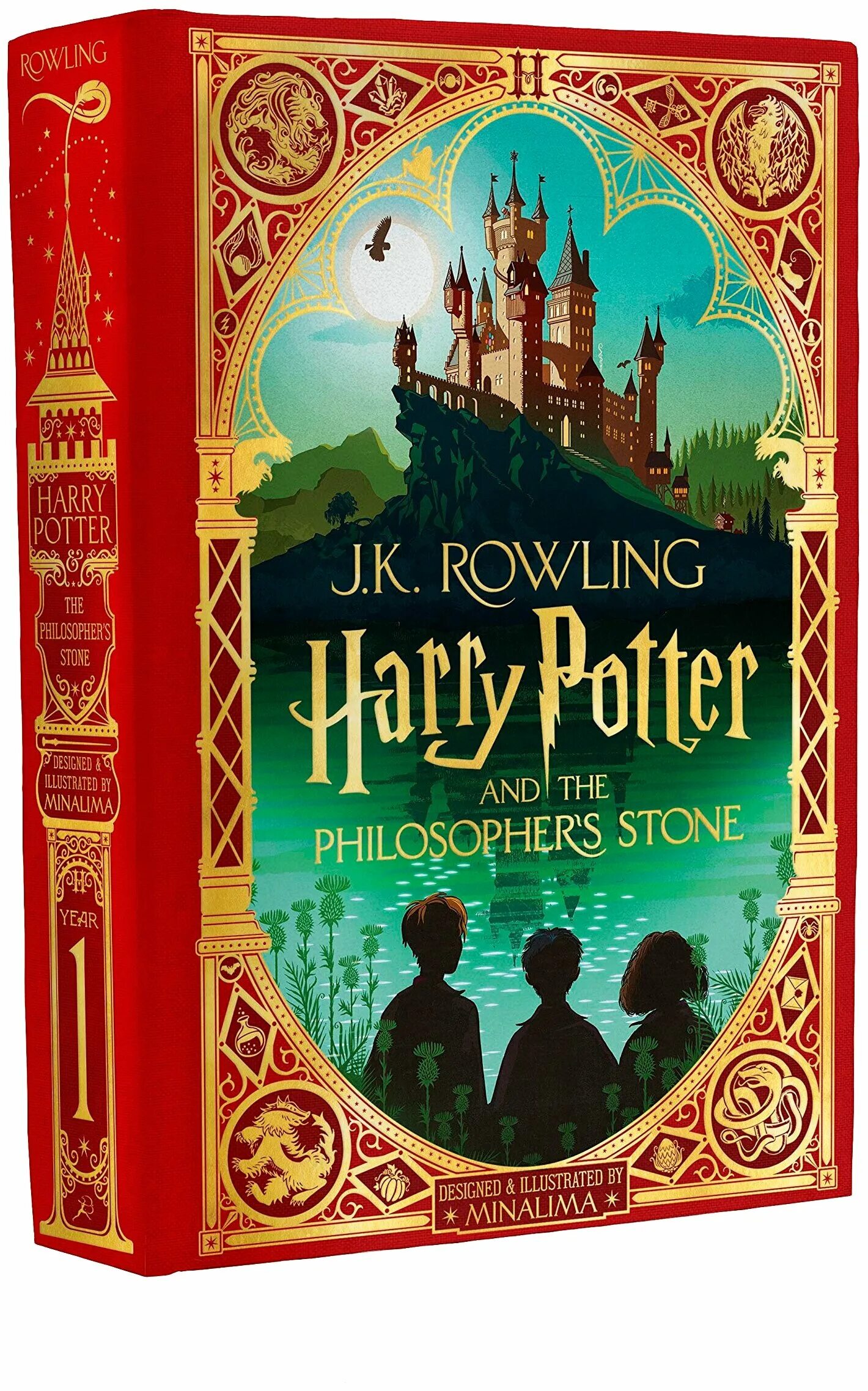 Книга философский камень купить. Книжки Harry Potter MINALIMA. Bloomsbury / Harry Potter and the philosopher's Stone (MINALIMA Edition).