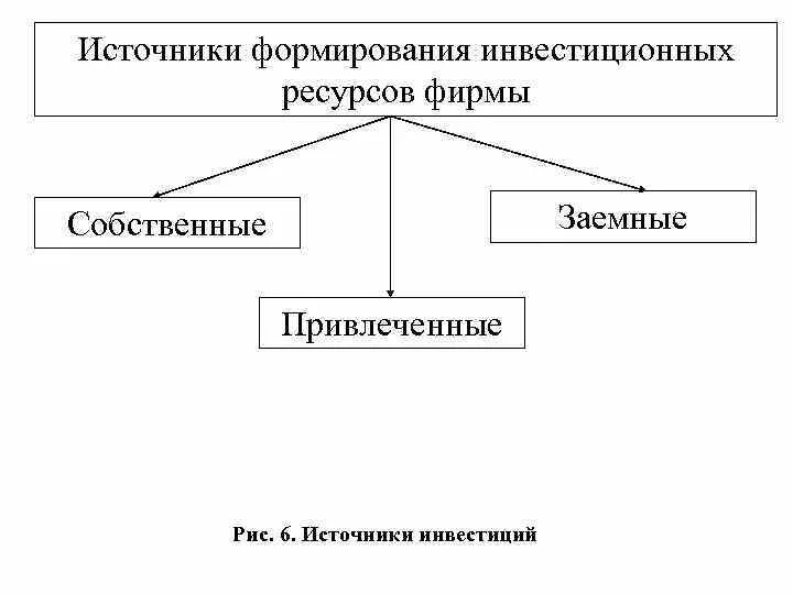 Заемные собственные и привлеченные ресурсы