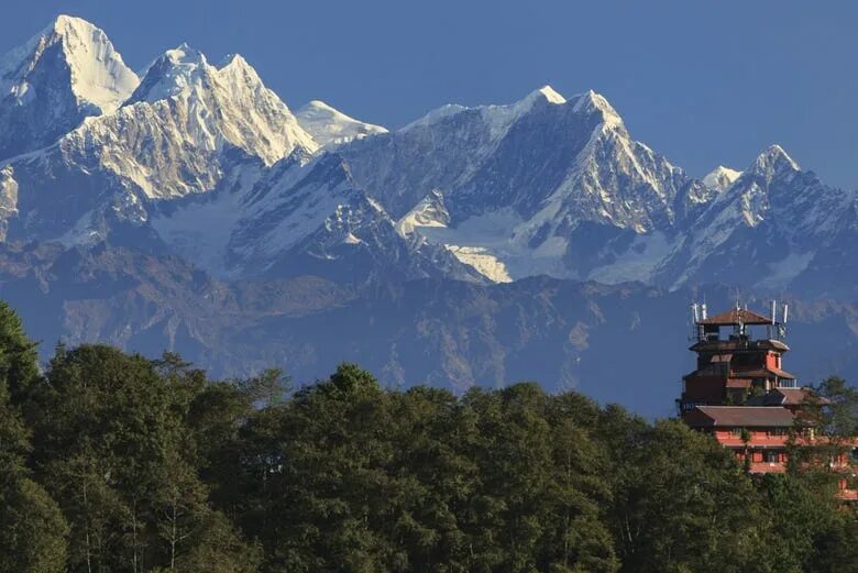 Гималаи высота над уровнем моря. Нагаркот Непал. Хималчули. Гора Нагаркот. Хималчули фото.