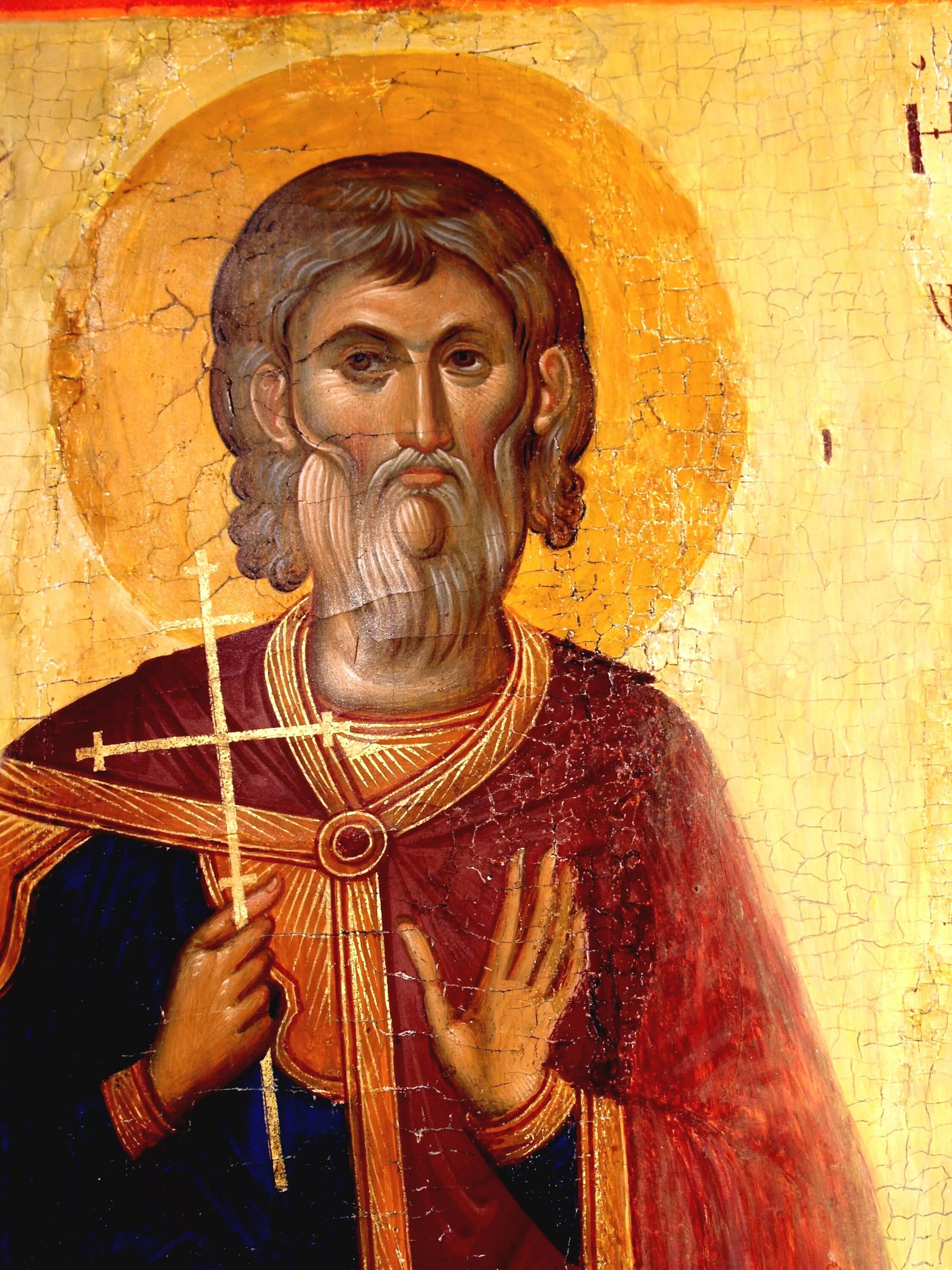 Иконопись Византии. Геронтий Каппадокийский. Святой мученик Геронтий. 13 Век иконопись Византии. Как называется лик святого