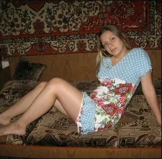 Рус девушка домашни