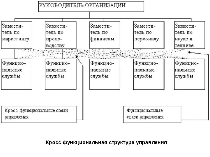 Функциональная структура управления проектами включает управление Бизнес-план проекта. Часть 3. План менеджмента презентация, доклад, проект ска